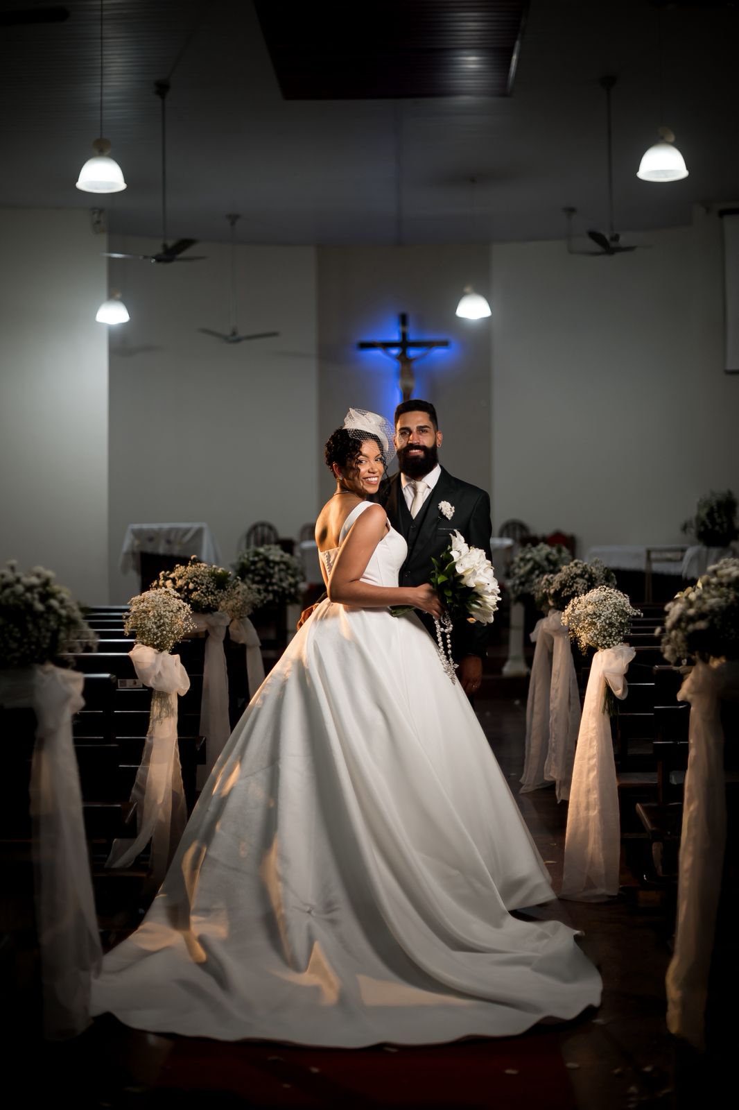 Casal na Igreja